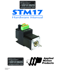 Thumbnail of document Manual - STM24QF-3RN Integrated Stepper Motors, Advanced Features, Control Options
